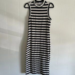 Old Navy Women's Striped Bodycon Midi Dress